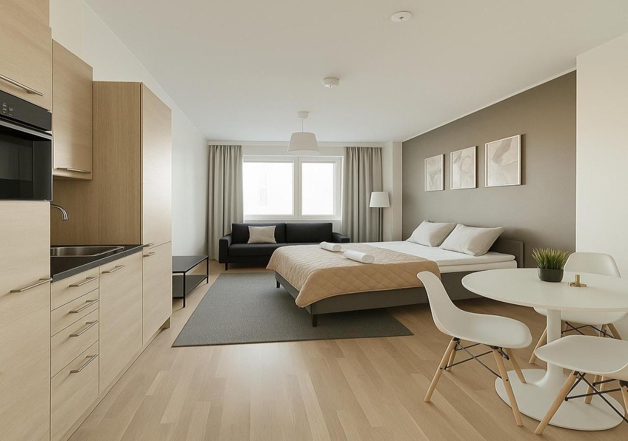 City Home Finland Arena Suite - Perfect Location With City View Tampere Luaran gambar